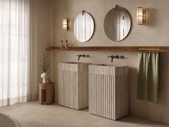 Гранит керамический NA016 NATIVA TIBUR FALDA Nat 120x280х0,6 см