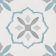 Гранит керамический 36154 SIROCCO BLUE CROSS 22,3х22,3х0,9 см