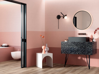 Плитка керамическая 0008235 WIDE&STYLE Mini Powder Ret 60x120x0,7 см