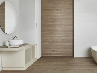 Плитка керамическая настенная 32892 VERBIER Taupe DECOR 33,3x100x0,86 см